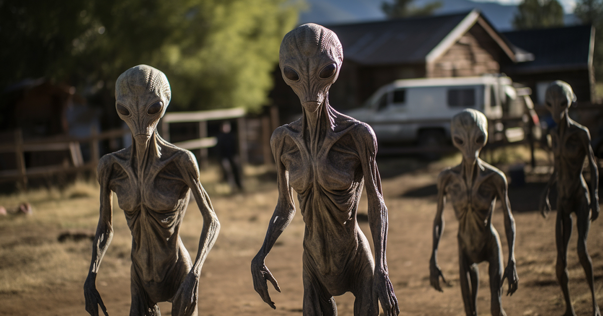 Skinwalker Ranch aliens