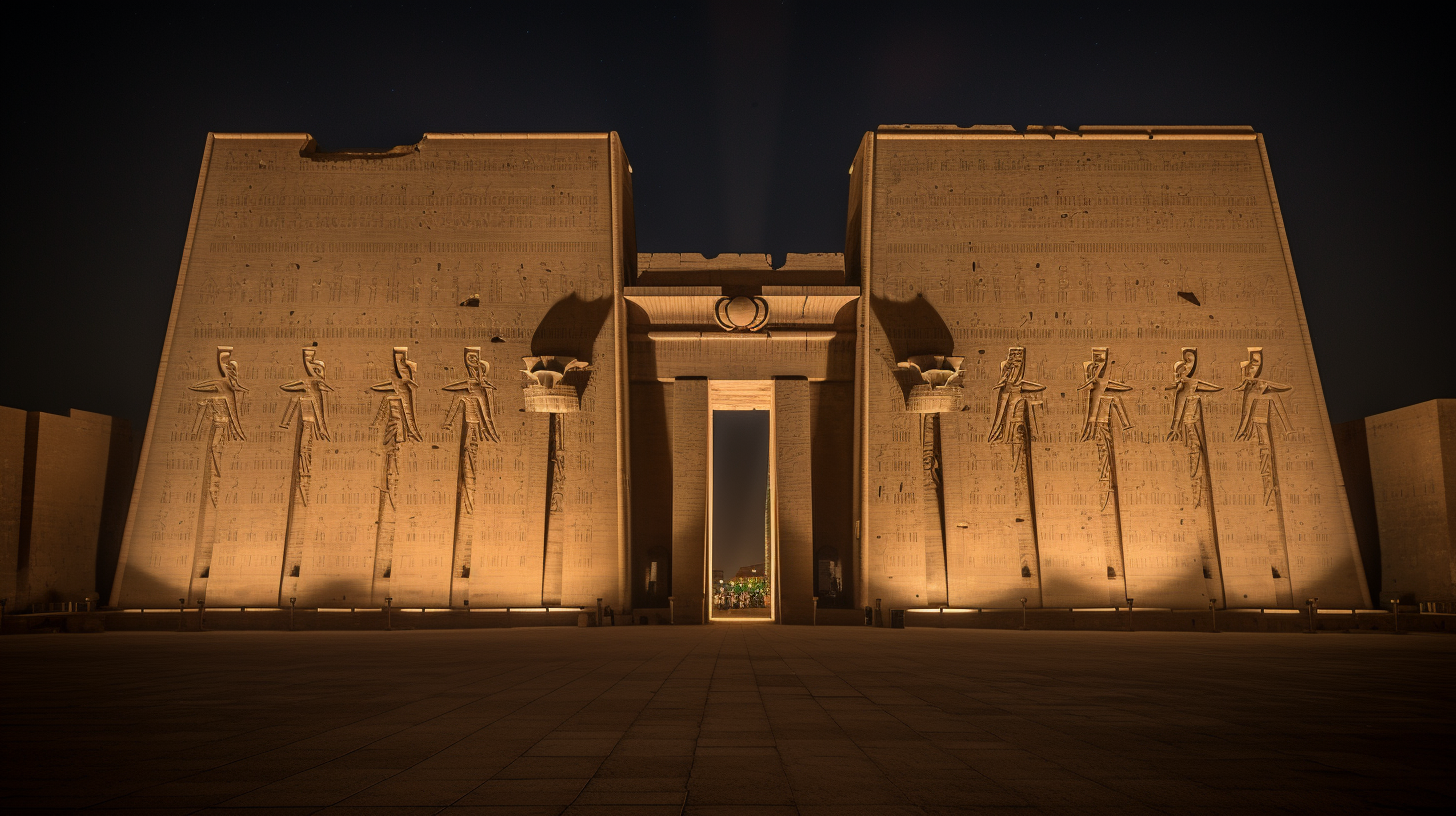 Unveil the ancient Temple of Edfu