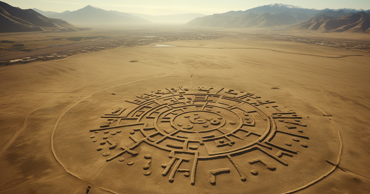 ancient geoglyphs from peru