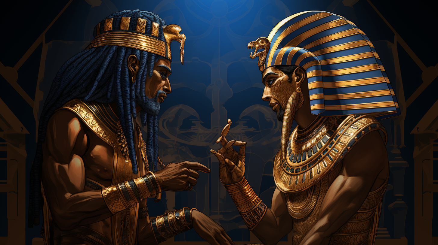 moses and king tut