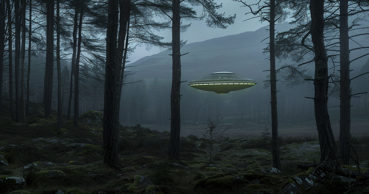 scottish ufo landing physical evidence